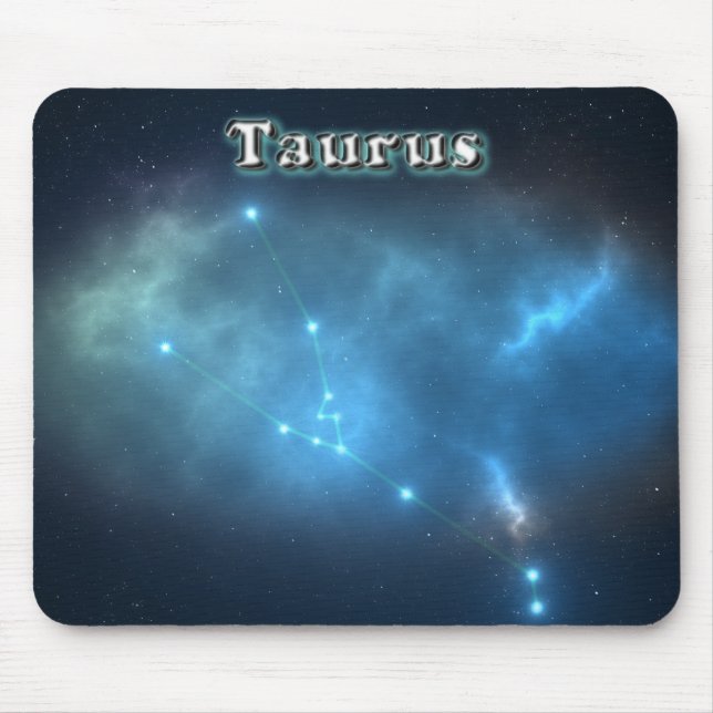 Taurus constellation mouse mat (Front)