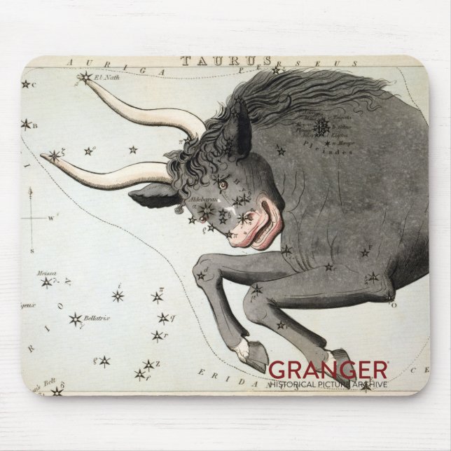 Taurus Constellation Mouse Pad (Front)