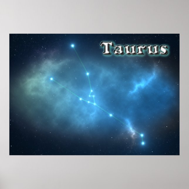 Taurus constellation poster (Front)