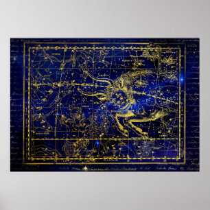 taurus constellation poster