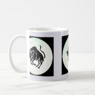 Taurus design coffee mug