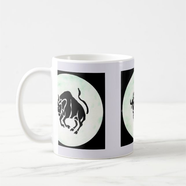 Taurus  design coffee mug (Left)