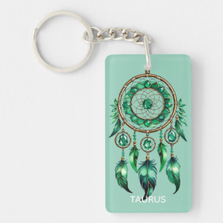 Taurus Dreamcatcher Key Ring