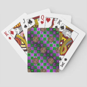 Taurus & Earth Boar Playing Cards