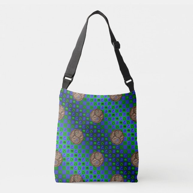 Taurus & Earth Ox Crossbody Bag (Front)