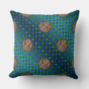 Taurus & Earth Ox Cushion