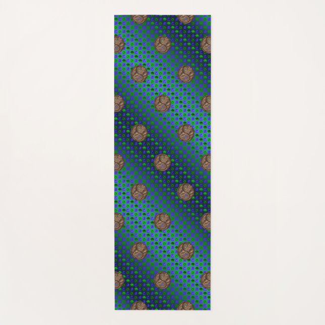 Taurus & Earth Ox Yoga Mat (Front)