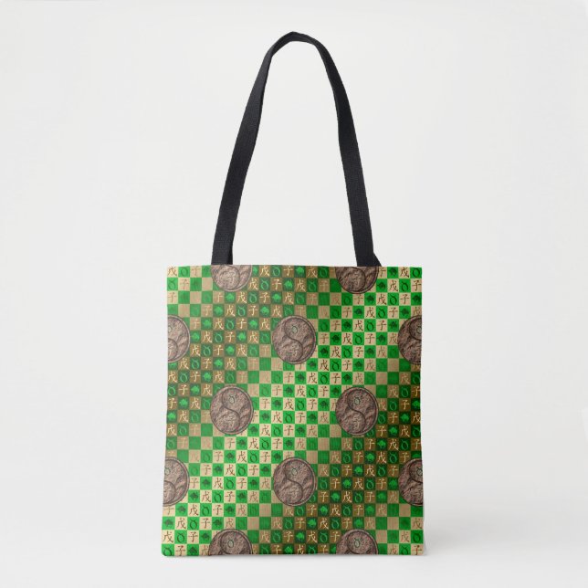 Taurus & Earth Rat Tote Bag (Front)