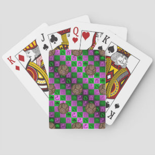 Taurus & Earth Rooster Playing Cards