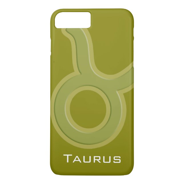 Taurus earth sign zodiac case (Back)