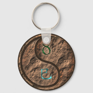 Taurus & Earth Snake Key Ring