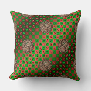 Taurus & Earth Tiger Cushion