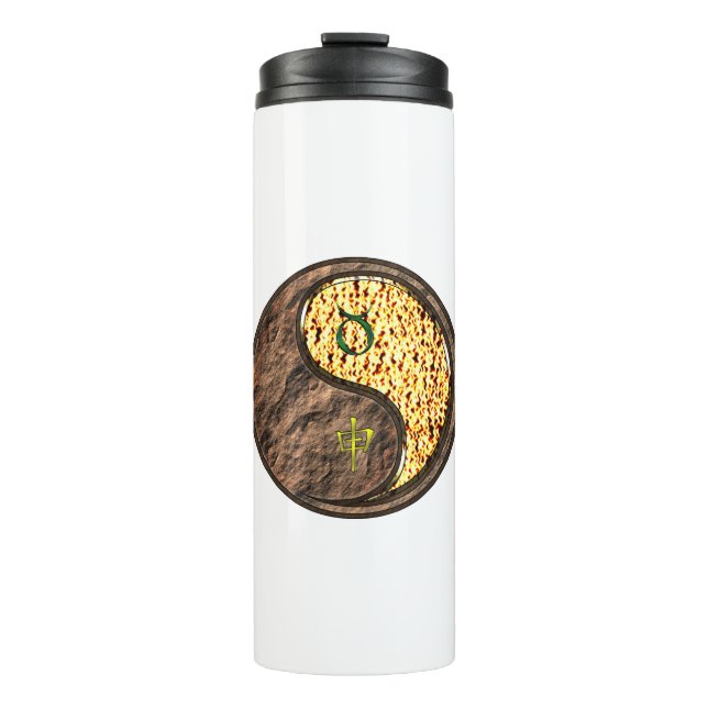 Taurus & Fire Monkey Thermal Tumbler (Front)