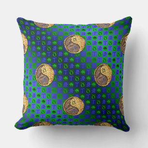 Taurus & Fire Ox Cushion
