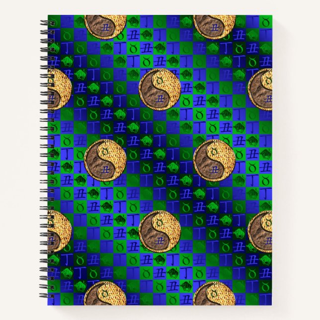 Taurus & Fire Ox Notebook (Front)