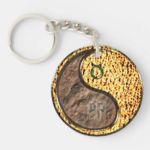 Taurus & Fire Rabbit Key Ring