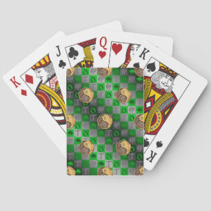 Taurus & Fire Rabbit Playing Cards