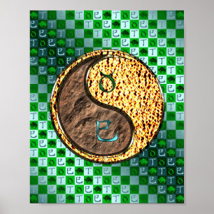 Taurus & Fire Snake Poster
