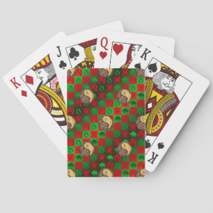 Taurus & Fire Tiger Playing Cards