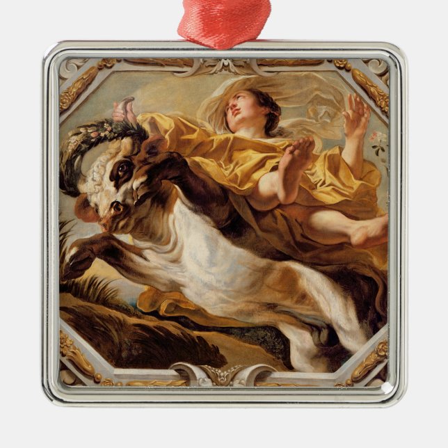 Taurus, from the Signs of the Zodiac Metal Tree Decoration (Front)