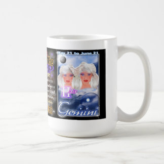 Taurus Gemini  Cusp zodiac white travel Coffee Mug