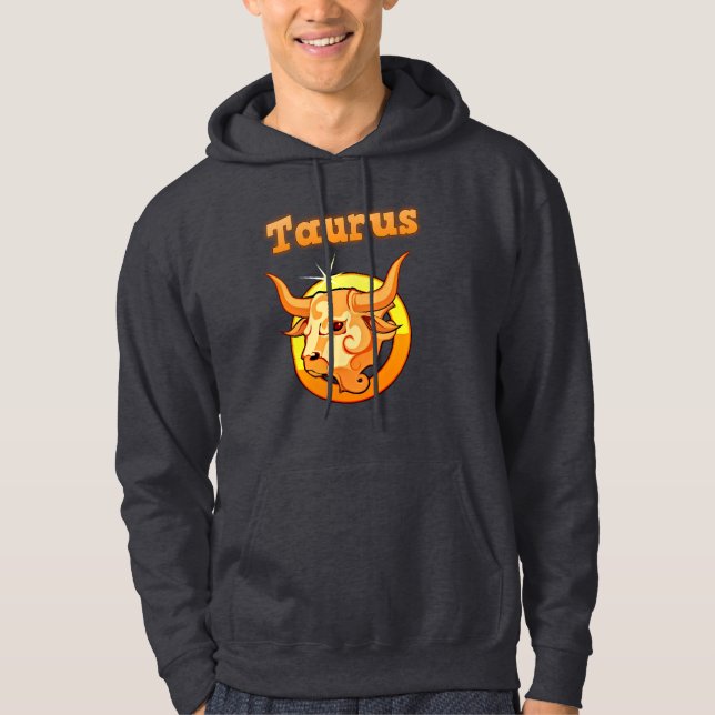 Taurus illustration hoodie (Front)