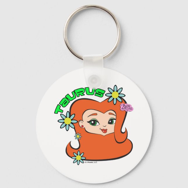 Taurus Keychain (Front)