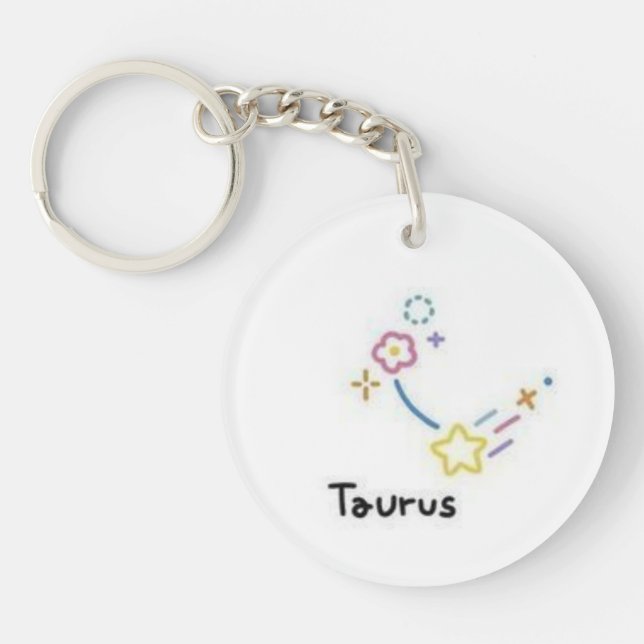 Taurus Keychain (Front)