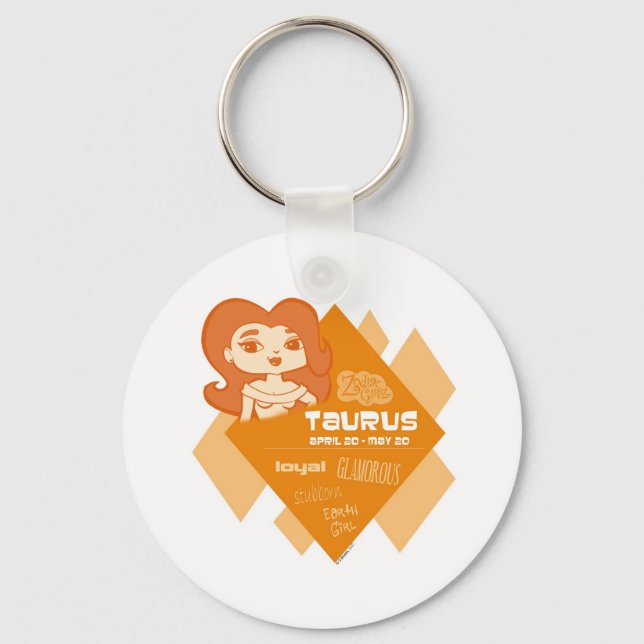 Taurus Keychain (Front)