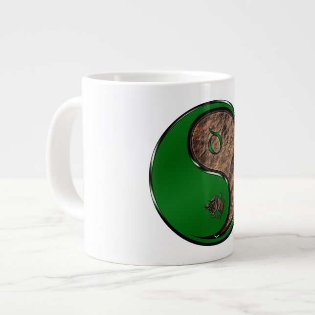 Taurus Large Coffee Mug (Front Left)