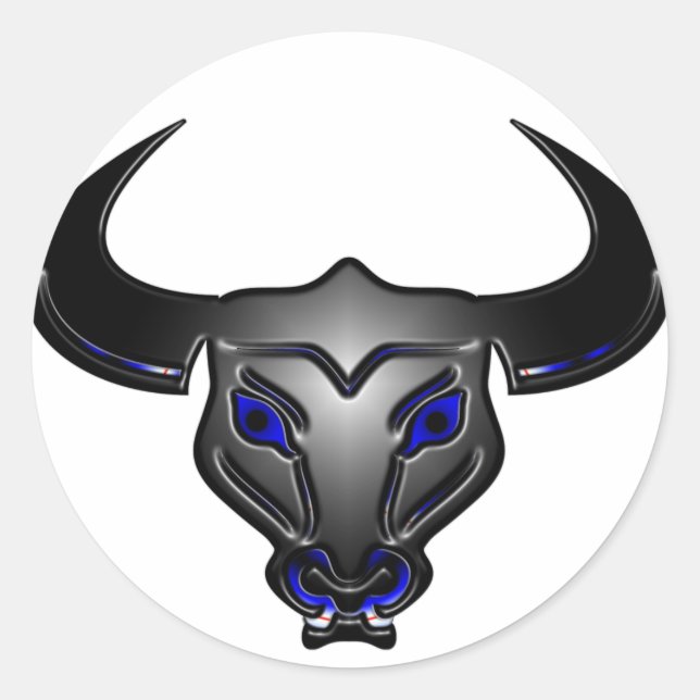 Taurus Leather Pride Sticker (Front)