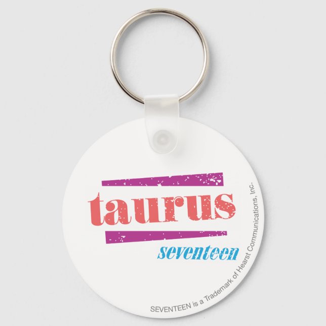 Taurus LtPink Key Ring (Front)