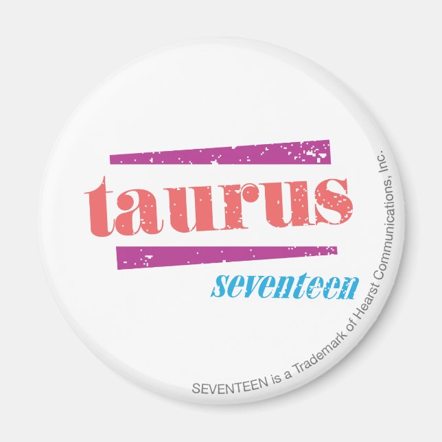 Taurus LtPink Magnet (Front)
