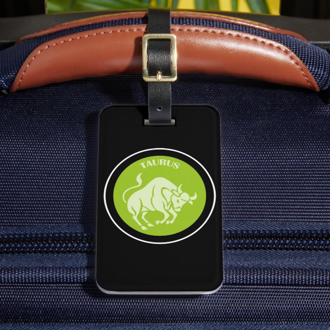Taurus Luggage Tag  (Front Insitu 2)