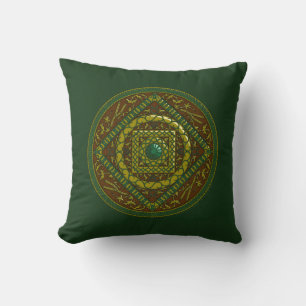 Taurus Mandala Pillow