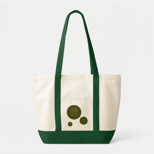 Taurus Mandala Tote Bag (Front)