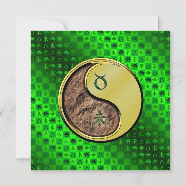 Taurus & Metal Goat Card (Front)