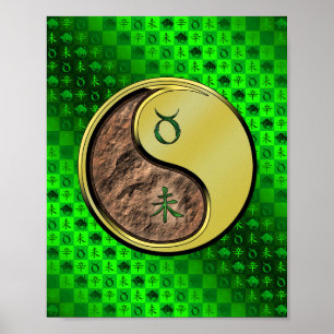 Taurus & Metal Goat Poster
