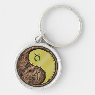Taurus & Metal Horse Key Ring