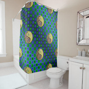 Taurus & Metal Ox Shower Curtain