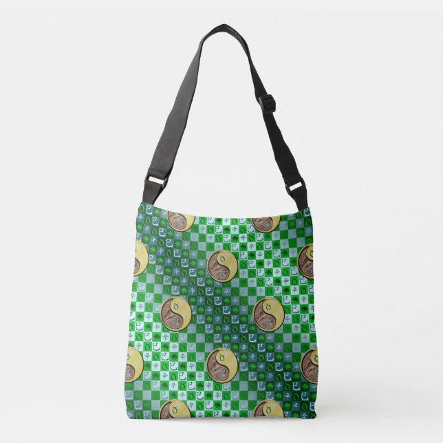 Taurus & Metal Snake Crossbody Bag (Front)
