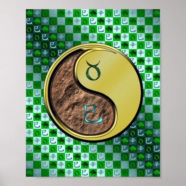 Taurus & Metal Snake Poster (Front)