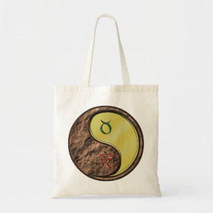 Taurus & Metal Tiger Tote Bag