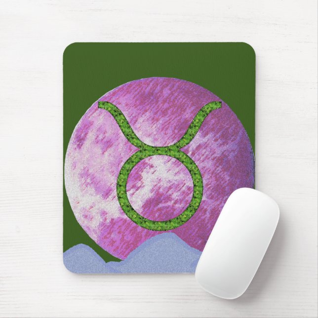 Taurus Mouse Mat (With Mouse)