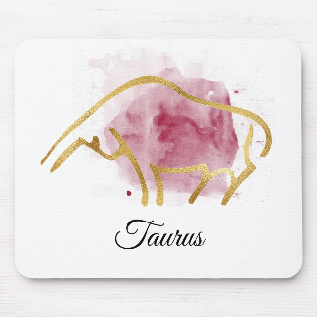 Taurus Mouse Mat (Front)