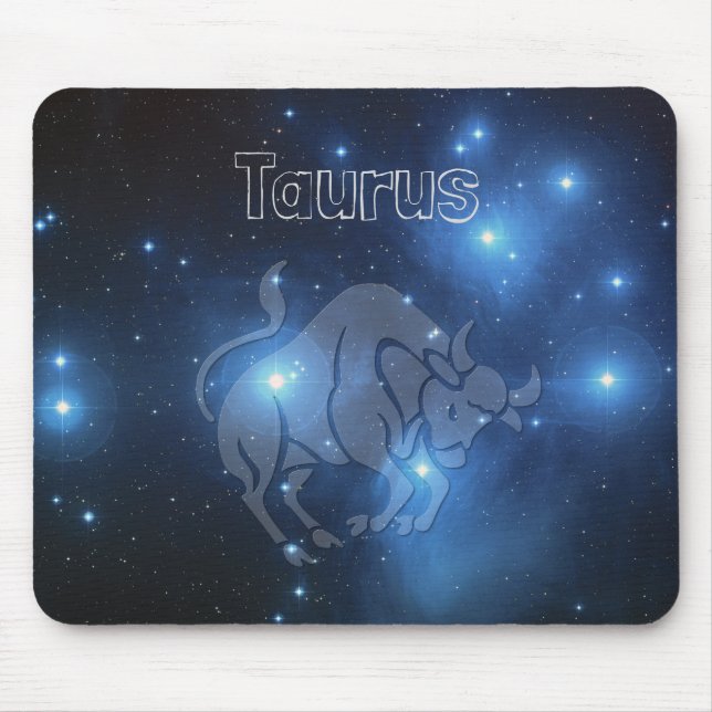 Taurus Mouse Mat (Front)