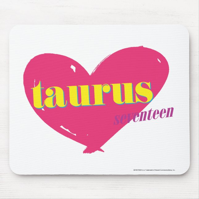 Taurus Mouse Mat (Front)