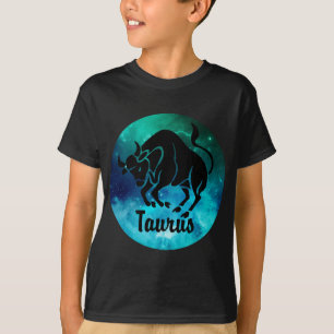 Taurus On Space Background T-Shirt