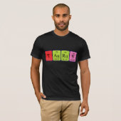 Taurus periodic table name shirt (Front Full)