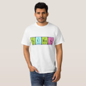 Taurus periodic table name shirt (Front Full)